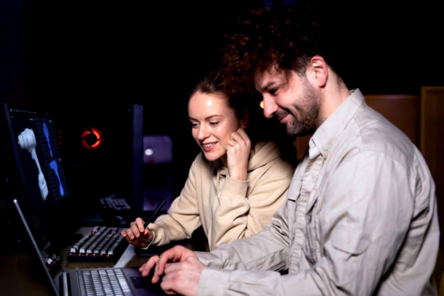 Advanced blockchain optimization workspace with multiple monitoring screens