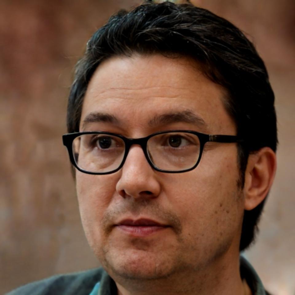 Antti Korhonen, Lead Blockchain Engineer at Throbignite, photographed in the company's New Taipei City office